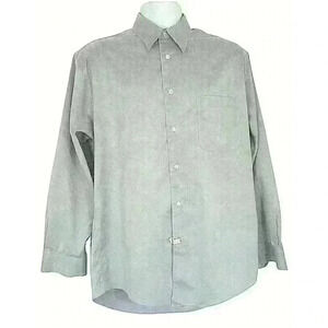 Pronto Uomo dress shirt 15 1/2 neck long sleeve non-iron lavender